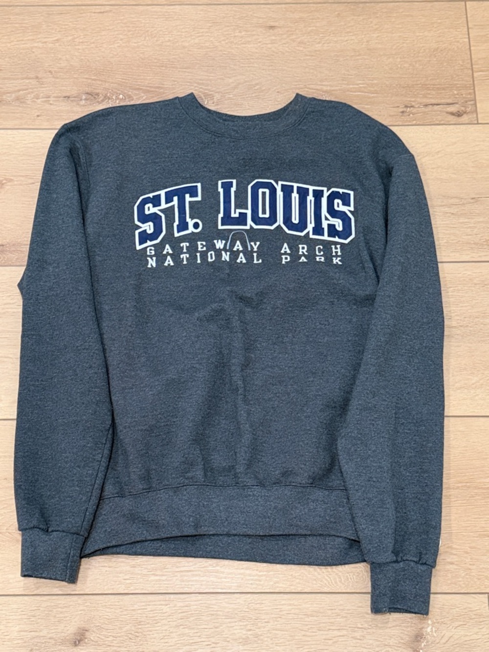 Champion ST. LOUIS Crewneck Sweatshirt - Charcoal, Navy & White